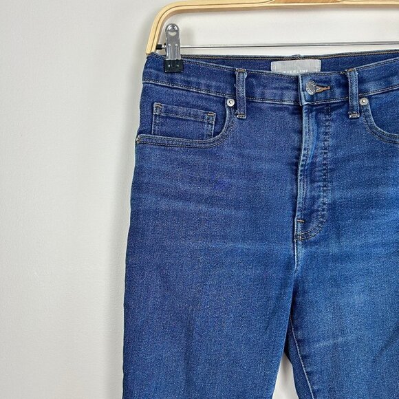 Everlane The Authentic Stretch High-Rise Skinny Mid Blue Size 28 - Picture 8 of 9